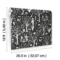 RoomMates Disney® Tim Burton's The Nightmare Before Christmas Forest Peel & Stick Wallpaper