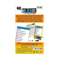 Relist It! - The Game that Brings Order to Chaos
