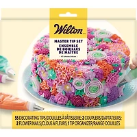 Wilton™ 55-Piece Master Cake & Cupcake Piping Tip Set