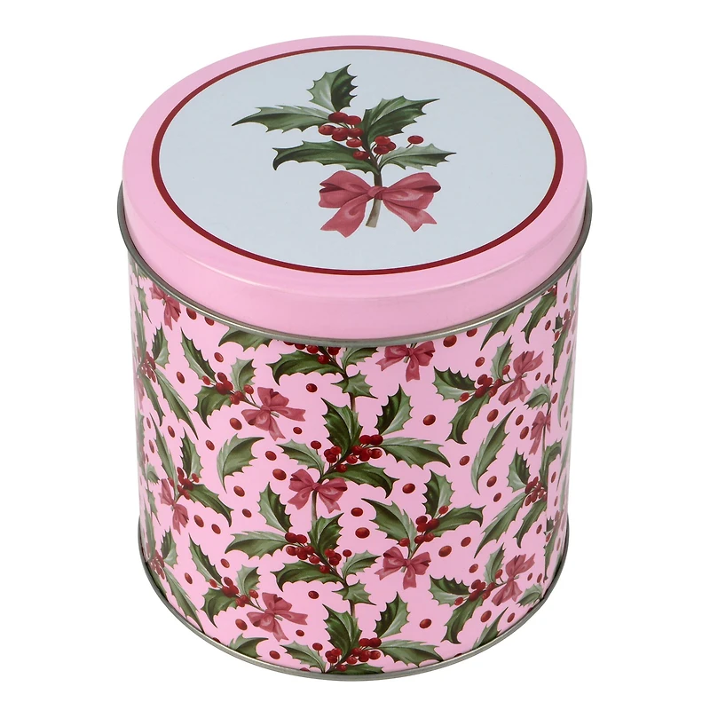 4.5" Holly Tin Canister by Makery™
