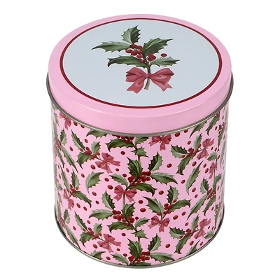 4.5" Holly Tin Canister by Makery™