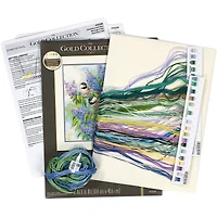 Dimensions® Chickadees & Lilacs Counted Cross Stitch Kit