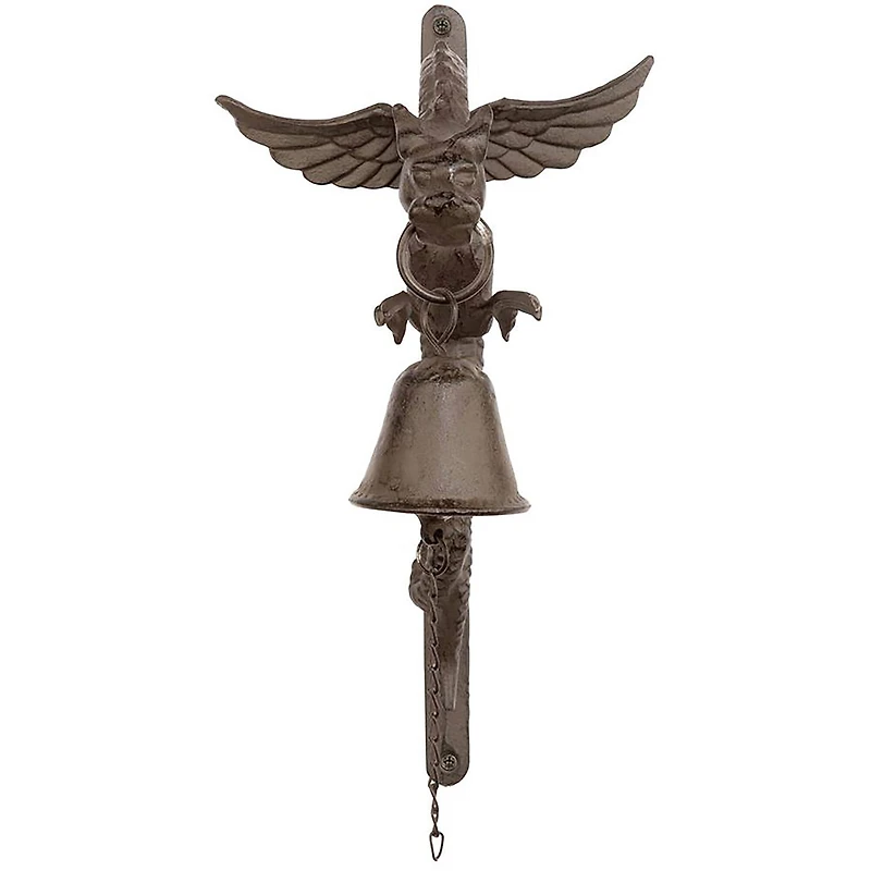 Design Toscano Florentine Dragon Gothic Iron Doorbell