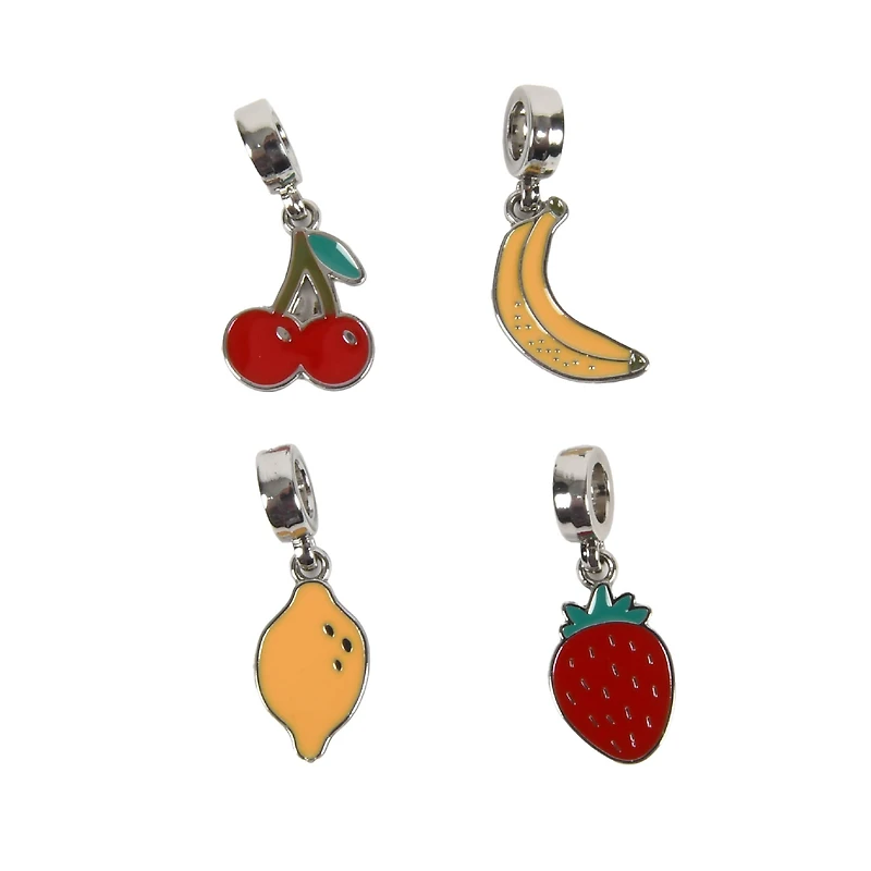 Slide-On Fruit Charm Set by Bead Landing™