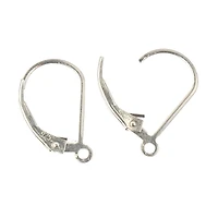 14mm Sterling Silver Lever Backs, 2ct. by Bead Landing™