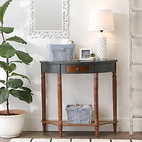 DII® Medium Antique White Chicken Wire Basket with French Blue & White Gingham Check Liner, 2ct.