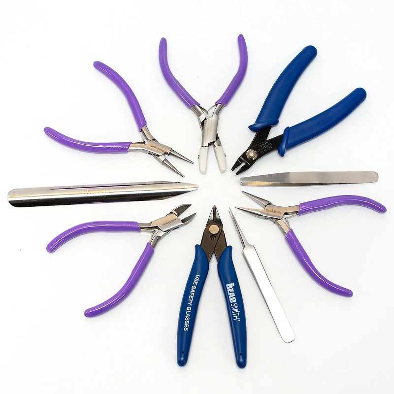 The Beadsmith® 9 Piece Deluxe Beader's Tool Kit