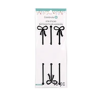 Black Bow Stir Sticks, 10ct. by Celebrate It™