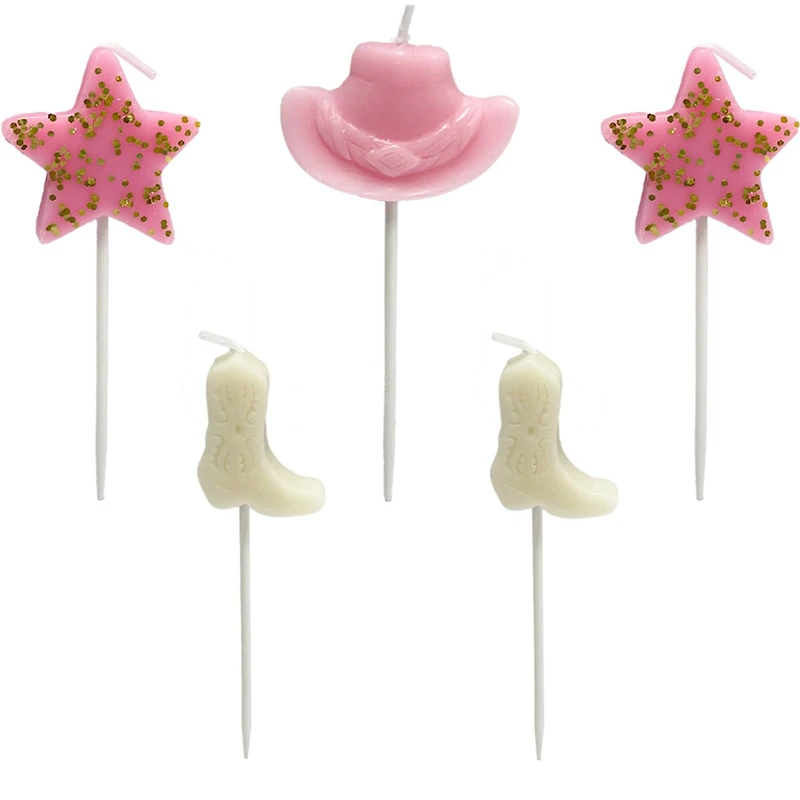 Western Cowgirl Candles Pack by Celebrate It™