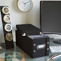 Snap-N-Store Black CD Box, 2ct.