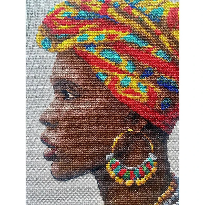 RIOLIS Amazing Africa Women Counted Cross Stitch Kit