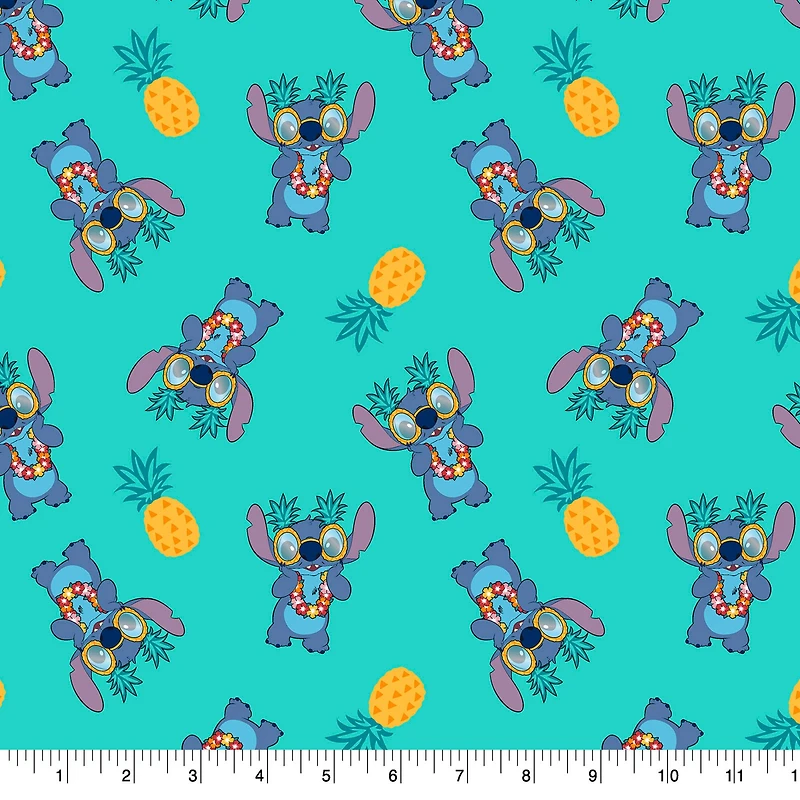 Springs Creative Disney® Lilo & Stitch Pineapple Toss Cotton Fabric