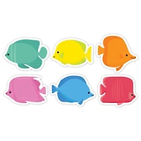 Creative Teaching Press® Sea Friends School of Fish 3" Designer Cut-Outs, 36 per Pack, 3 Packs