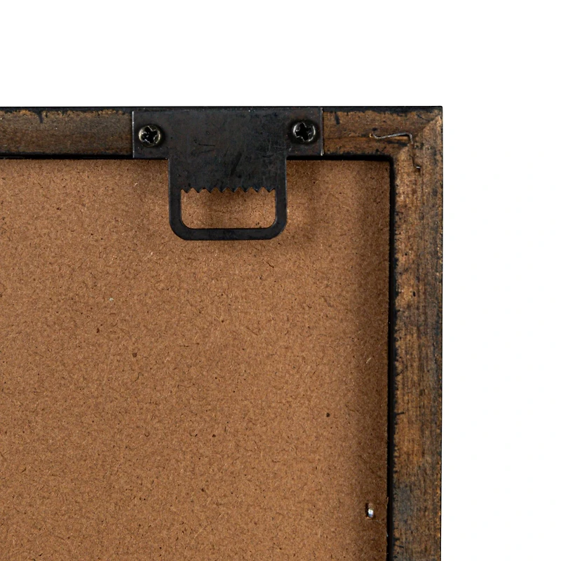 Hello Honey® Black & Cream Flowers Wood Framed Textured Wall Décor Set