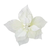 9.5" Poinsettia Clip Floral Accent by Ashland