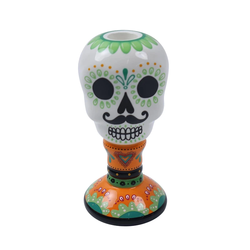 Assorted 6" Sugar Skull Candle Holder by Ashland®, 1pc.