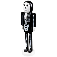 Wooden Skeleton Halloween Nutcracker