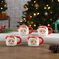 Mr. Christmas Santa Espresso Mugs Set