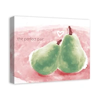 The Perfect Pair Canvas Wall Art