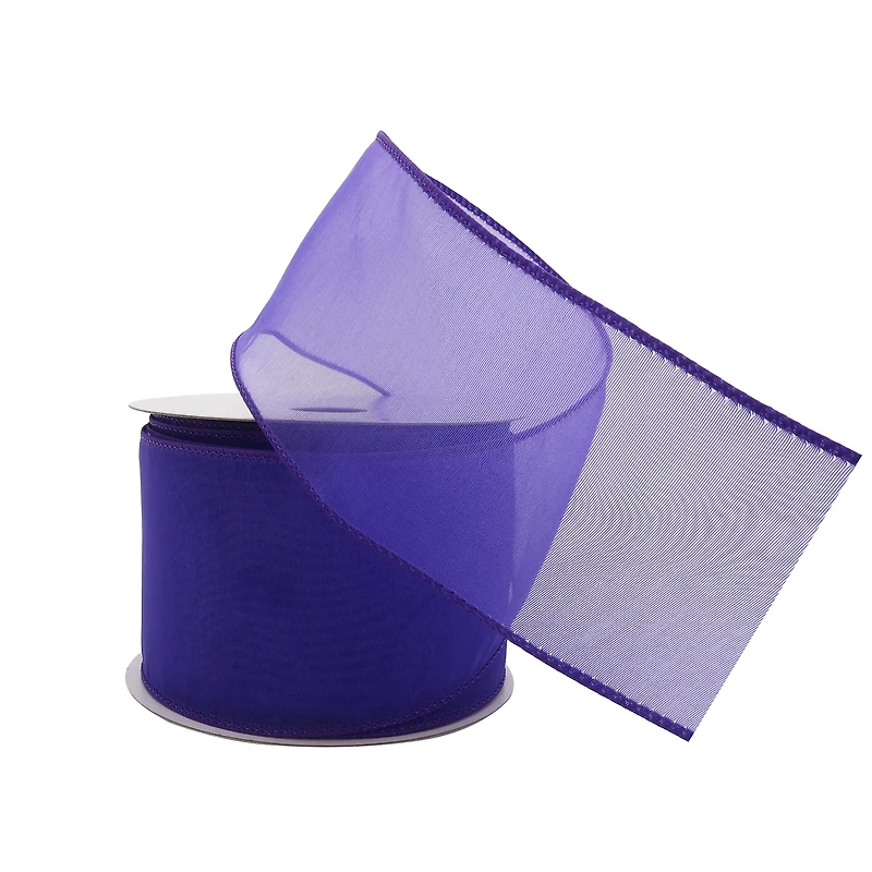 12 Pack: 2.5" x 10yd. Sheer Wired Ribbon by Celebrate It® Specialty