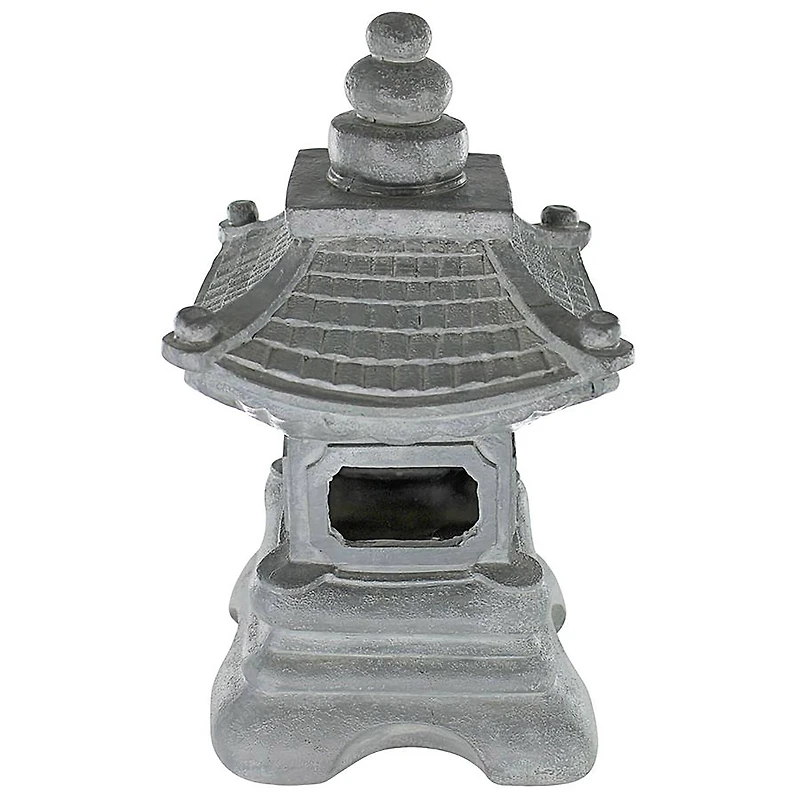 Design Toscano 13.5" Chengdu Pagoda Lantern Statue, 2ct.