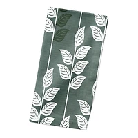 Geometric Nature Pattern 10" x 10" Cotton Twill Napkin