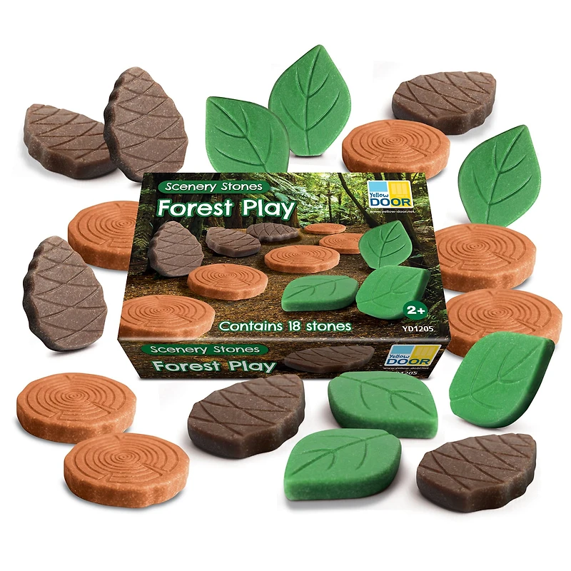 Yellow Door Scenery Stones Forest Play Set