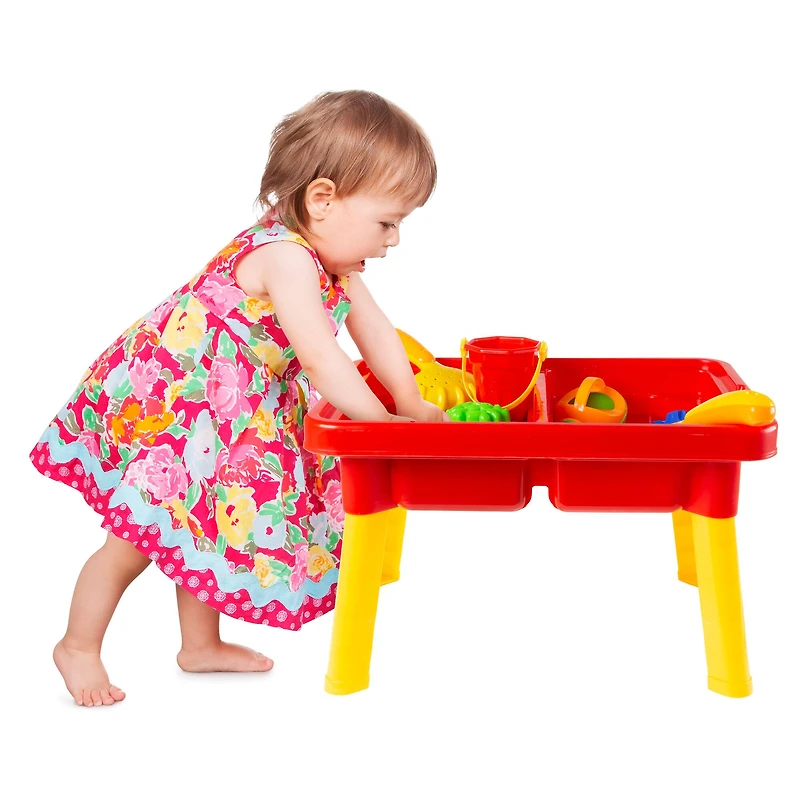 Toy Time Sensory Table with Lid & Toys