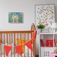 Stupell Industries Heart Be Your Compass Phrase Boho Chic Constellations in Gray Frame Wall Art