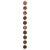 Leopard Jasper Hexagon Beads, 12mm by Bead Landing™