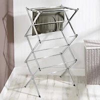 Honey Can Do Chrome Slim-Profile Clothes Drying Rack