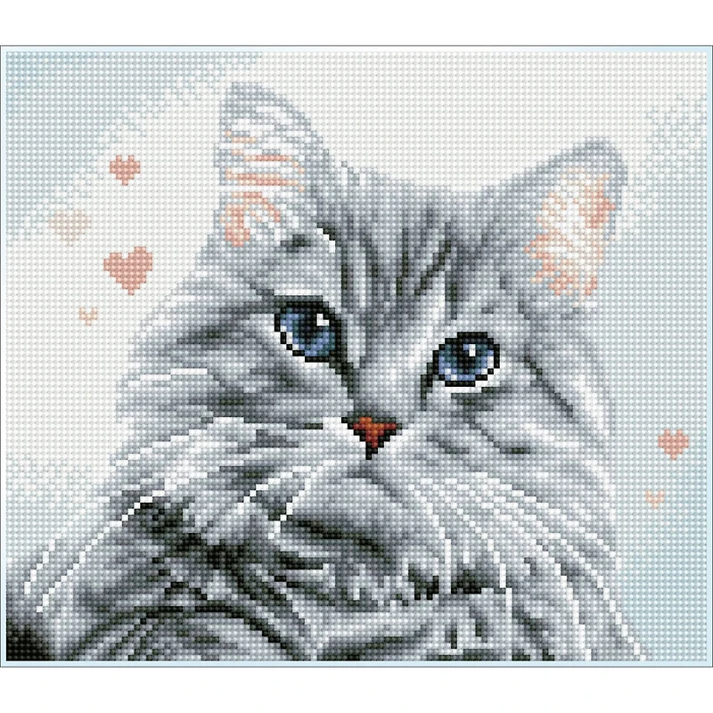 Diamond Dotz® Intermediate Pricilla Pre-Framed Diamond Painting Kit