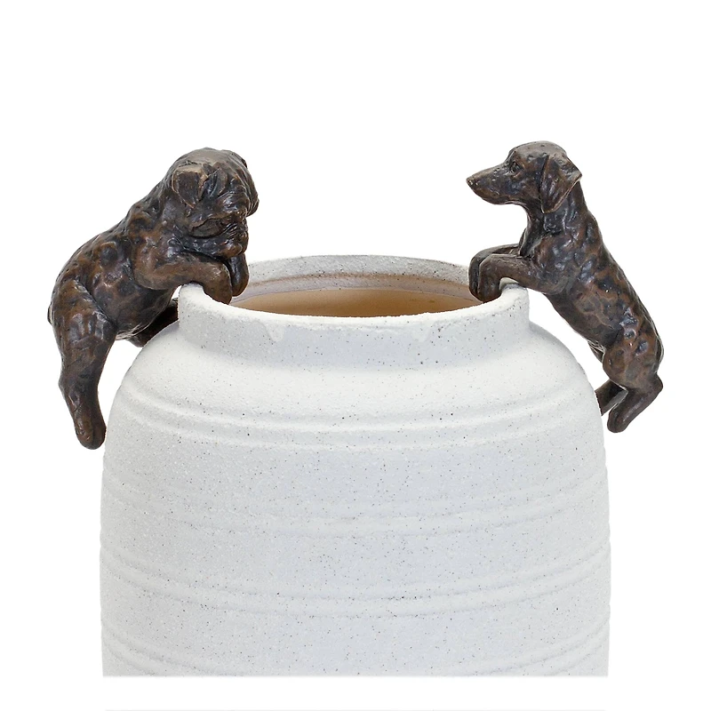 Mini Dachshund & Bulldog Pot Hangers Set