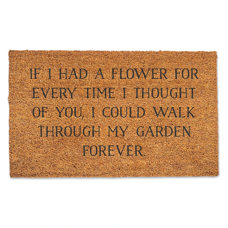 Walk Through My Garden Doormat