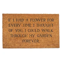 Walk Through My Garden Doormat