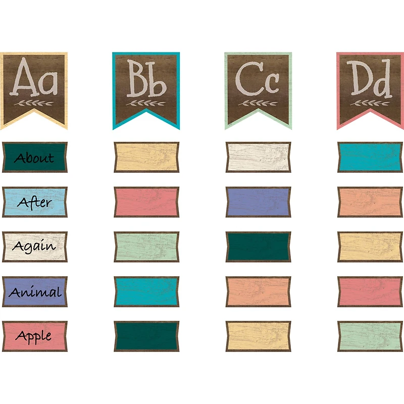 Teacher Created Resources Word Wall Bulletin Board Set