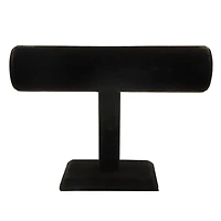12 Pack: Black Velvet Jewelry T-Stand by Bead Landing™