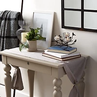 11" Triple Tealight Birdies Candle Holder