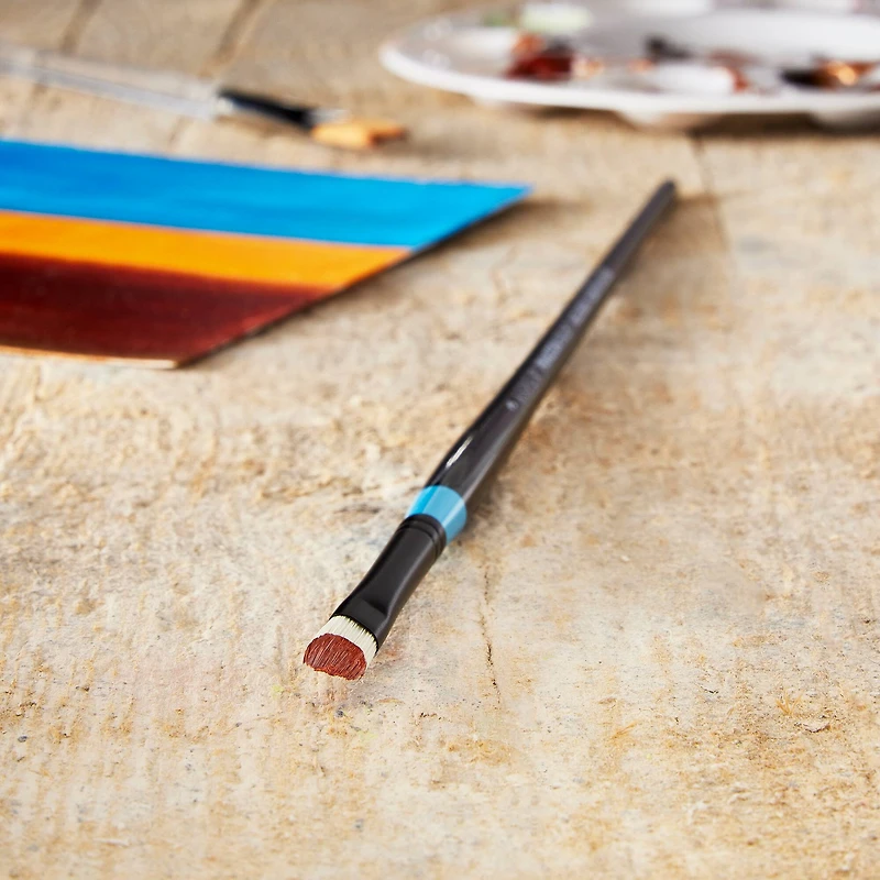 Princeton™ Aspen™ Synthetic Long Handle Angle Bright Brush