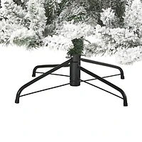 7.5ft. Unlit Flocked Livingston Fir Artificial Christmas Tree with Pine Cones