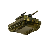 5.75" Green Glass Tank Ornament by Ashland®