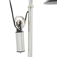 34" Black Metal Industrial Table Lamp