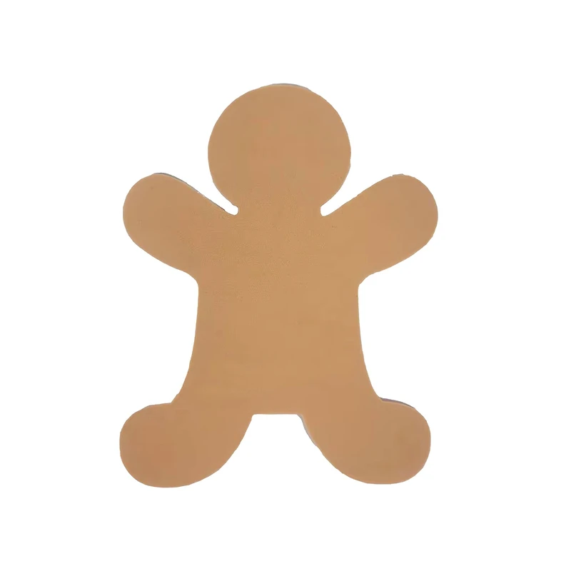 6" Brown Gingerbread Foam Shapes, 18ct. by Creatology™