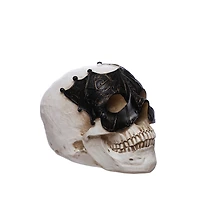 7" Skull with Mask Tabletop Accent by Ashland®