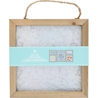 Hampton Art™ Rustic 10" x 10" Framed Galvanized Sign