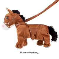 Toy Time Animated Plush Horse Toy