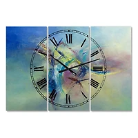 Designart Focused Intention Large Multipanel Wall Clock