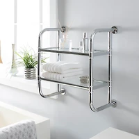 Organize It All 2-Tier Hanging Bath Shelf 