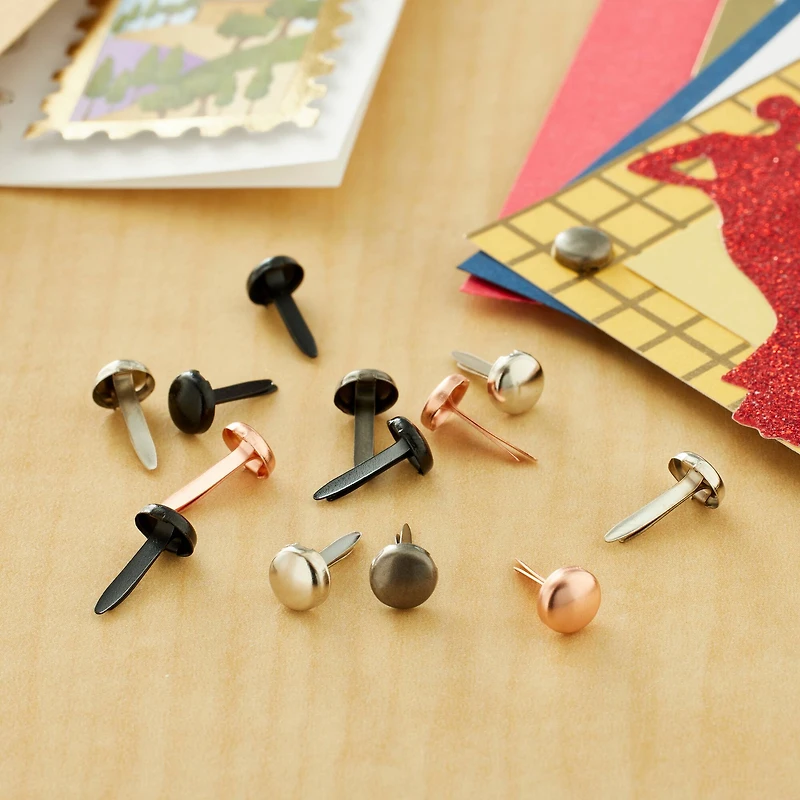 Metallic Medium Circle Brads by Recollections™