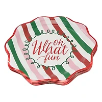 7" Oh What Fun Paper Plates, 12ct. by Celebrate It™